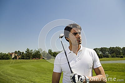 Golf club Stock Photo