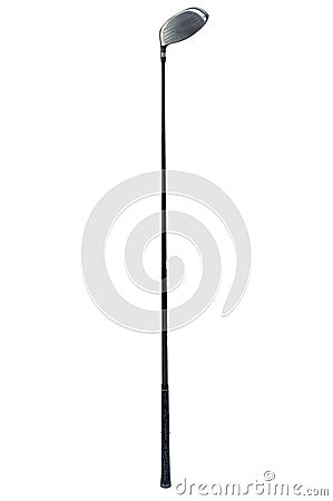 Golf club Isolated on white Stock Photo