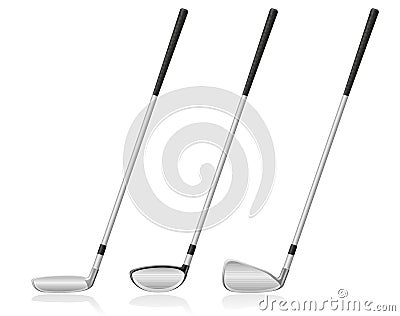 Golf club vector illustration Vector Illustration