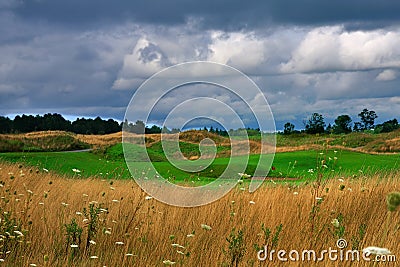 Golf course Stock Photo