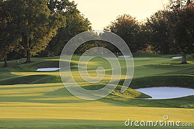 Golf Course Stock Photo