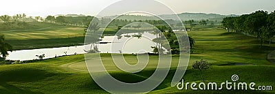 Golf Course Stock Photo