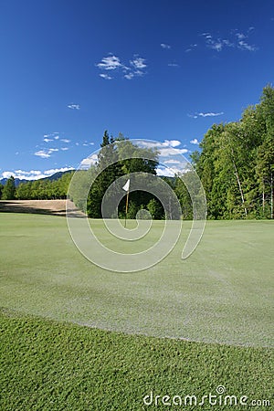 Golf Course Stock Photo