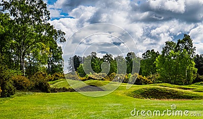 Golf course. Stock Photo