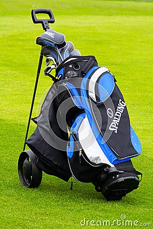 Golf equipment Editorial Stock Photo