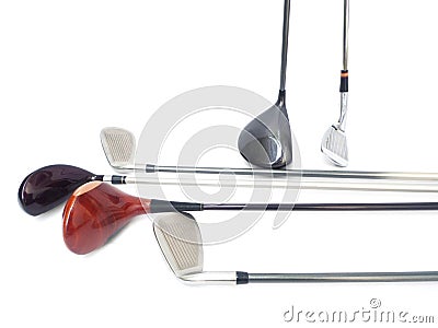 Golf Equipments. Stock Photo