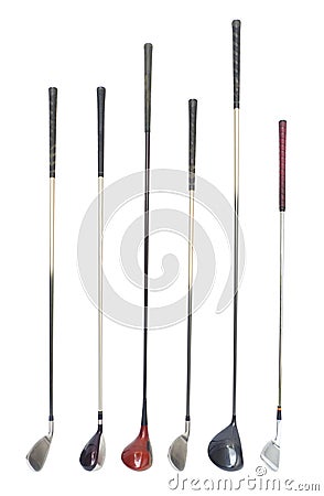 Golf Equipments. Stock Photo