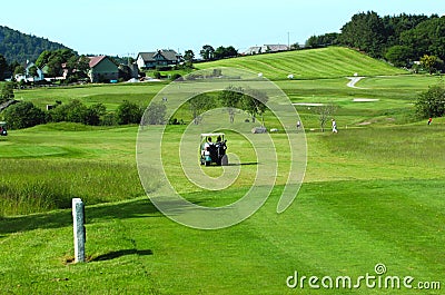 Golf resort Stock Photo