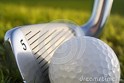 Golfball Stock Photo