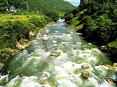 Gomti River Stock Photo