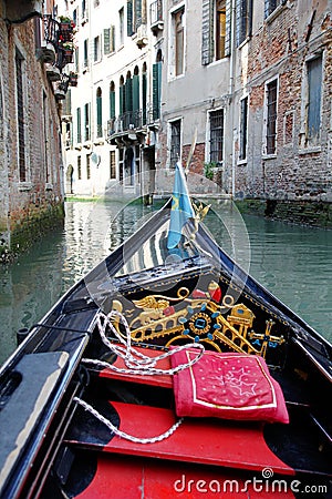 Gondola in venice Stock Photo