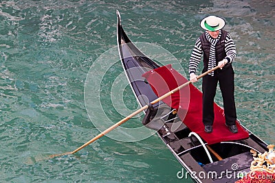 Gondola Venice Editorial Stock Photo