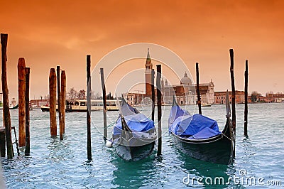 Gondola in Venice Stock Photo