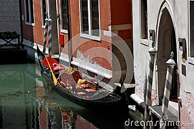 Gondola in Venice, Italy Stock Photo