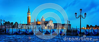 Gondolas in Venezia Stock Photo