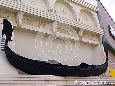 Gondolier Stock Photo