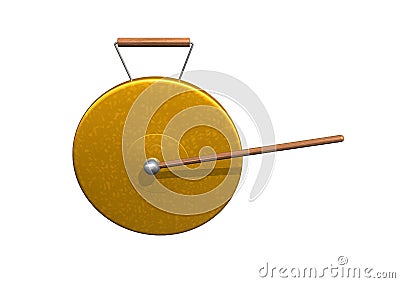 Gong Stock Photo