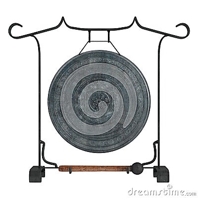 Gong Stock Photo