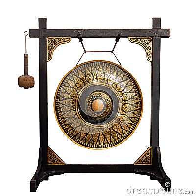 Gong Stock Photo