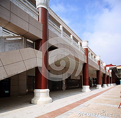 Gongbei Port of Zhuai, China Editorial Stock Photo