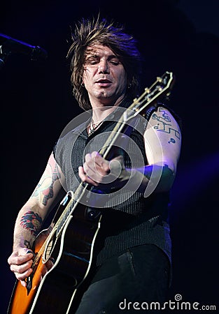 The Goo Goo Dolls performs in concert Editorial Stock Photo