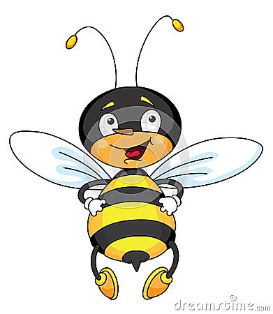 Good bee Vector Illustration