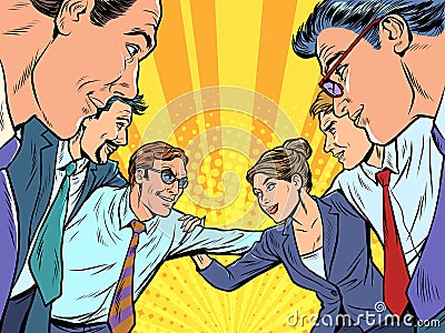 Good business team concept Vector Illustration