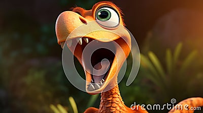 The Good Dinosaur Hyperrealistic Wildlife Portraits Of Oviraptor Stock Photo