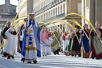 Good Friday procession, Spain Editorial Stock Photo