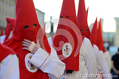 Good Friday procession, Spain Editorial Stock Photo