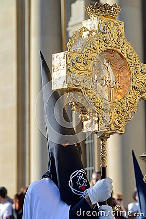 Good Friday procession, Spain Editorial Stock Photo