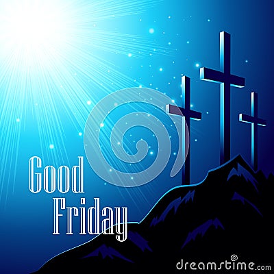 Good Friday. Vector illustration with the image of Vector Illustration