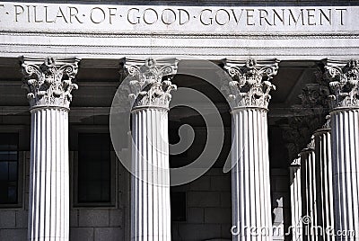 Good Government Court House Stock Photo