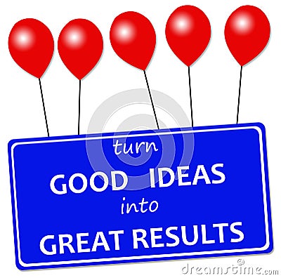 Good ideas Stock Photo