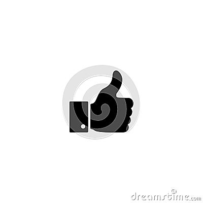 A good, like news,work, agree, confirm icon Vector Illustration