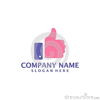 Good logo design vector. Like logo design template concept Stock Photo
