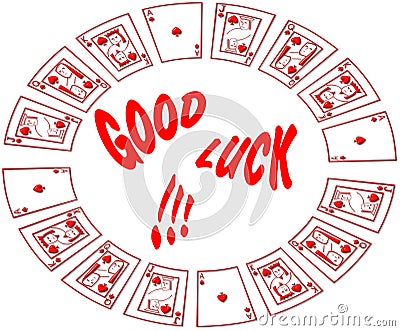 Good Luck ! Stock Photo