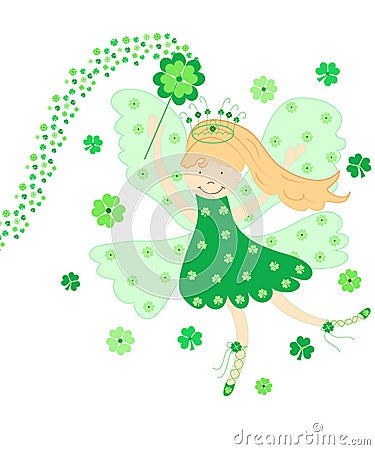 Good Luck Fairy Stock Photo