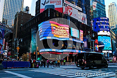 Good Morning America studios NYC Editorial Stock Photo