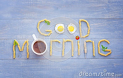 Good morning sign Stock Photo