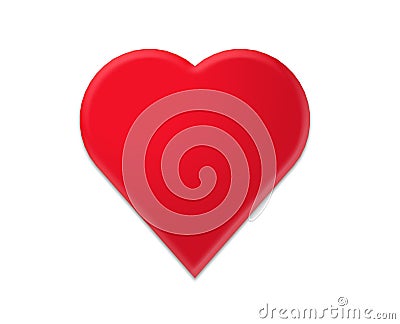 Good Red Clipart Heart Stock Photo