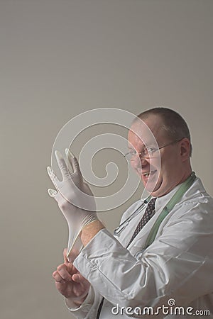 Goofy Doctor Stock Photo