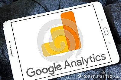 Google Analytics logo Editorial Stock Photo