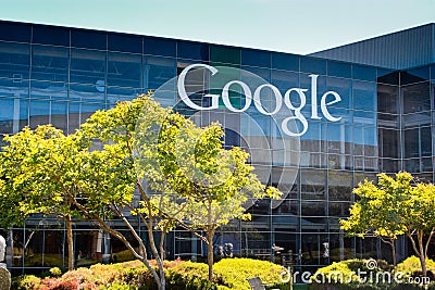 Google Corporate Headquarters Editorial Stock Photo