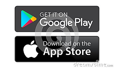 Google play app store Vector Illustration