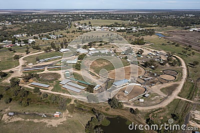 The Goondiwindi showground Stock Photo