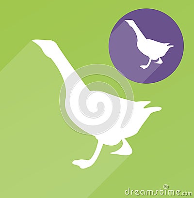 Goose Vector Illustration