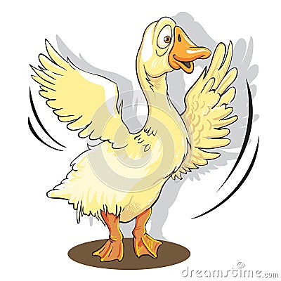 Goose Vector Illustration