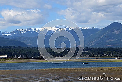 Goose Spit Park, Comox BC Stock Photo