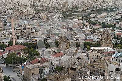 Goreme cave city Editorial Stock Photo